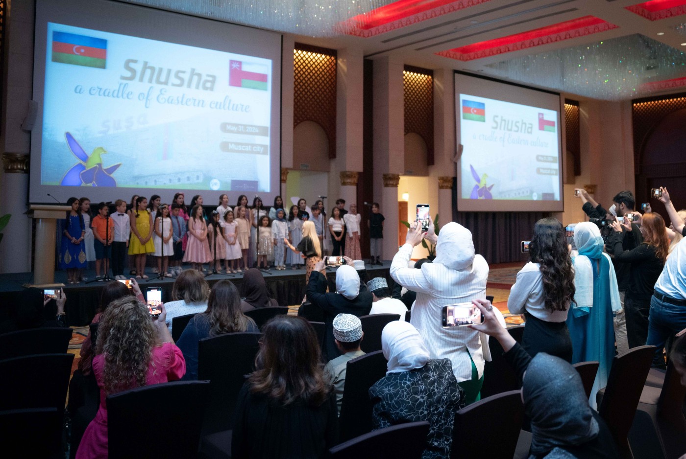 Omanda “Şuşa - Şərqin mədəniyyət beşiyi” adlı musiqili konsert keçirilib - FOTOLAR